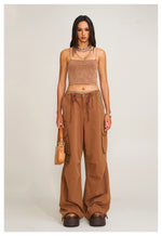 Compass Retro Para Pants Sand