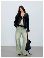 Ribbon Tie V-Neck Blouse