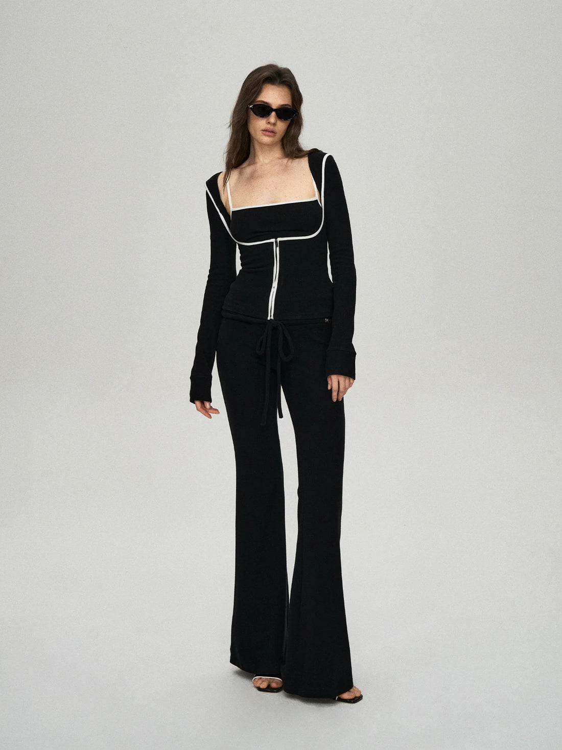Soft Thermal Velvet Three-Piece Lounge Set
