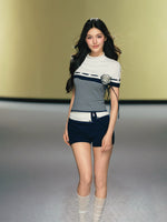 Nautical Cape Top Shorts Set