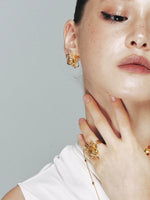 Seashell Star Open Ring