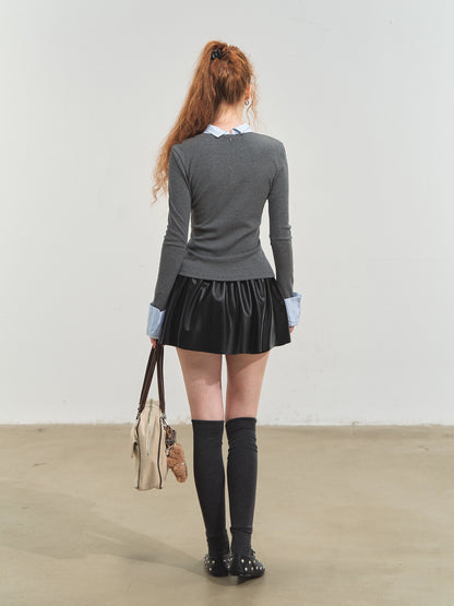 Bow-tie Slim Fit Base Shirt