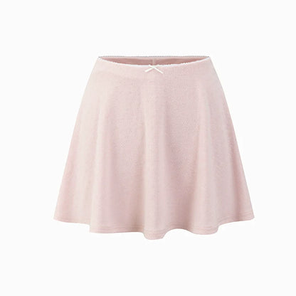 Pink Square Neck Short Sleeve T-shirt &amp; Cardigan Set