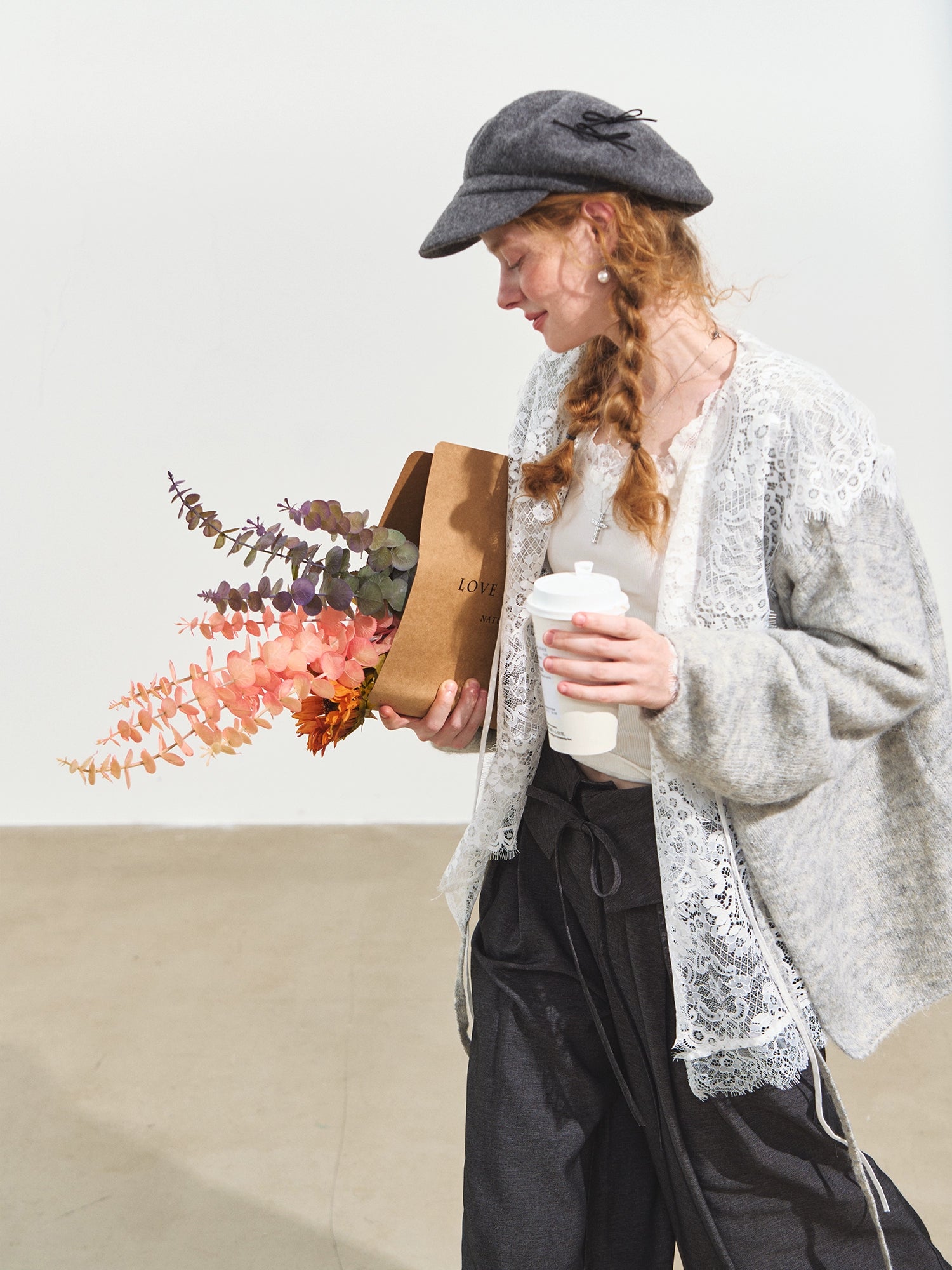 Boho Tie V-neck Cardigan