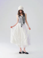 Feather Tulle Skirt