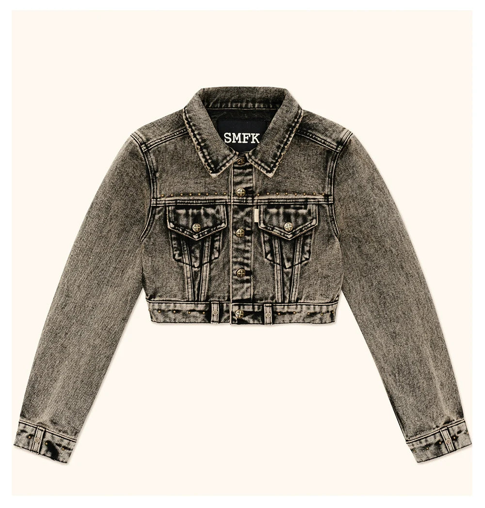 Ancient Myth Mustang short Denim Jacket