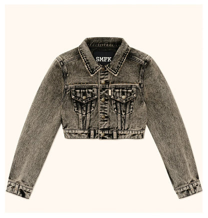Ancient Myth Mustang short Denim Jacket