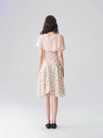 Lyocell Polka Dot Skirt