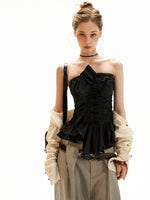 Bustier Cami Flared Top