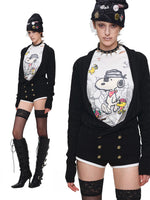 Distressed Snoopy Tee