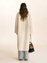 Longline Shearling Coat Set