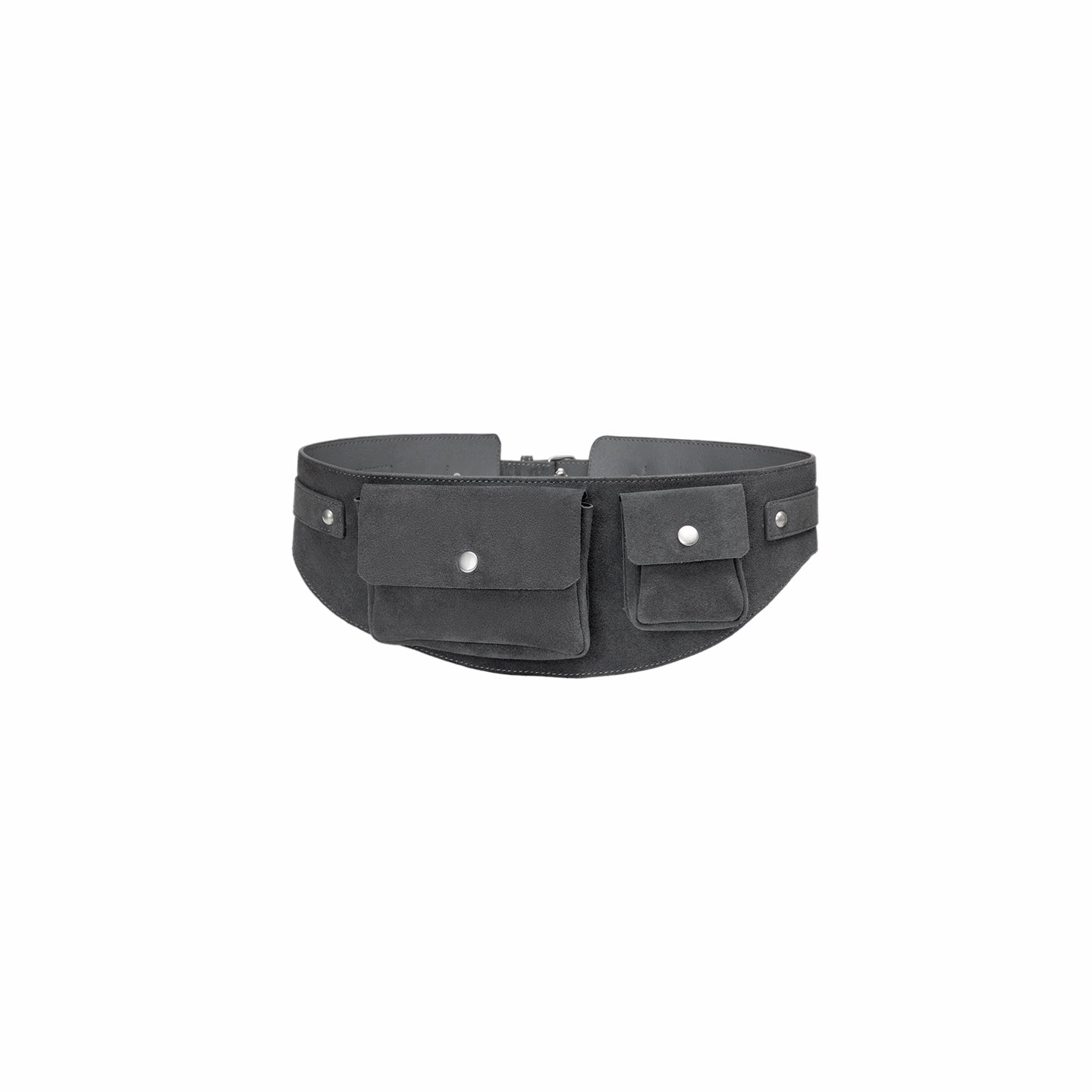 Suede Utility Waist Belt Bag