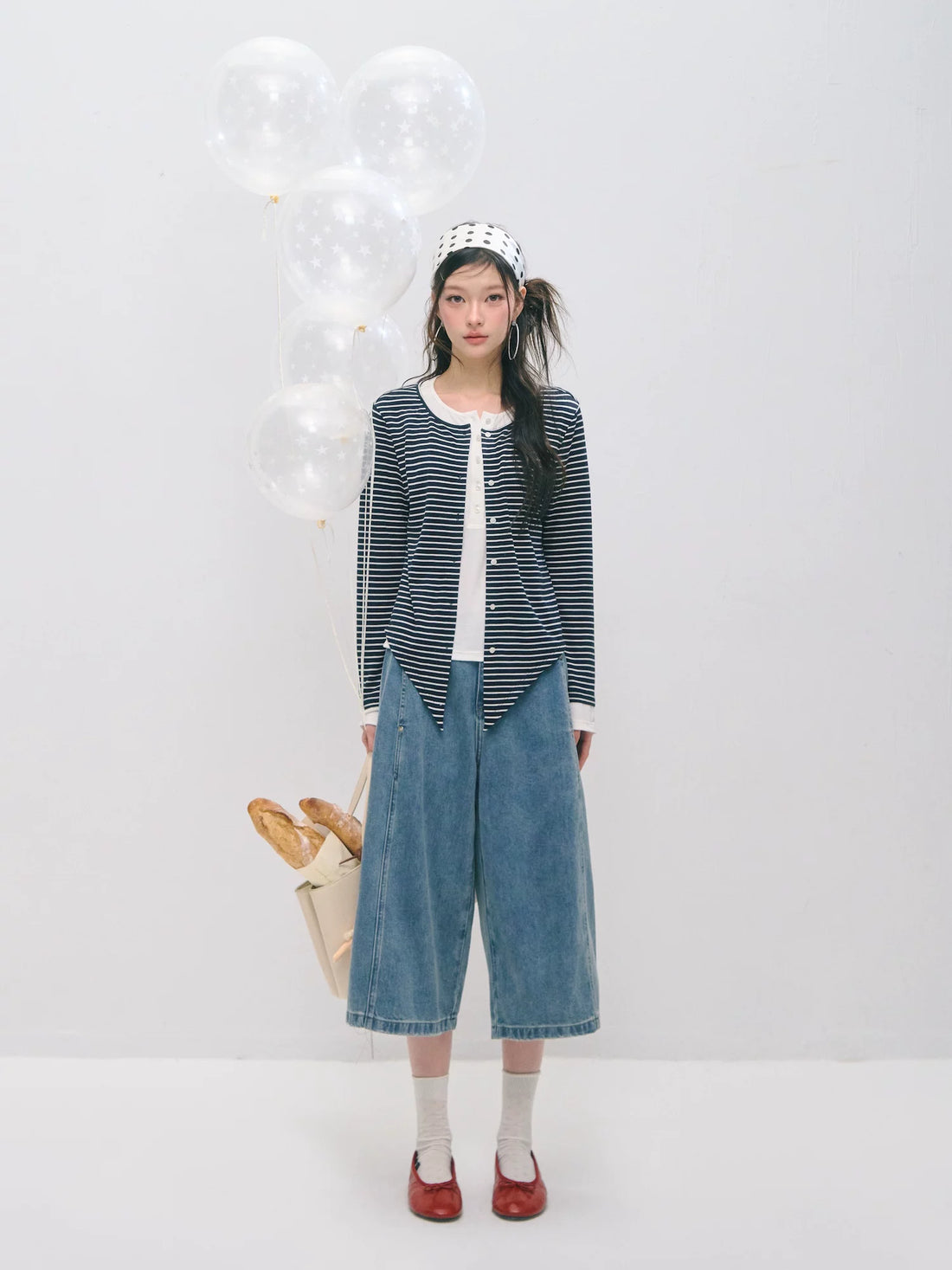 Layered Tencel Wool Tee