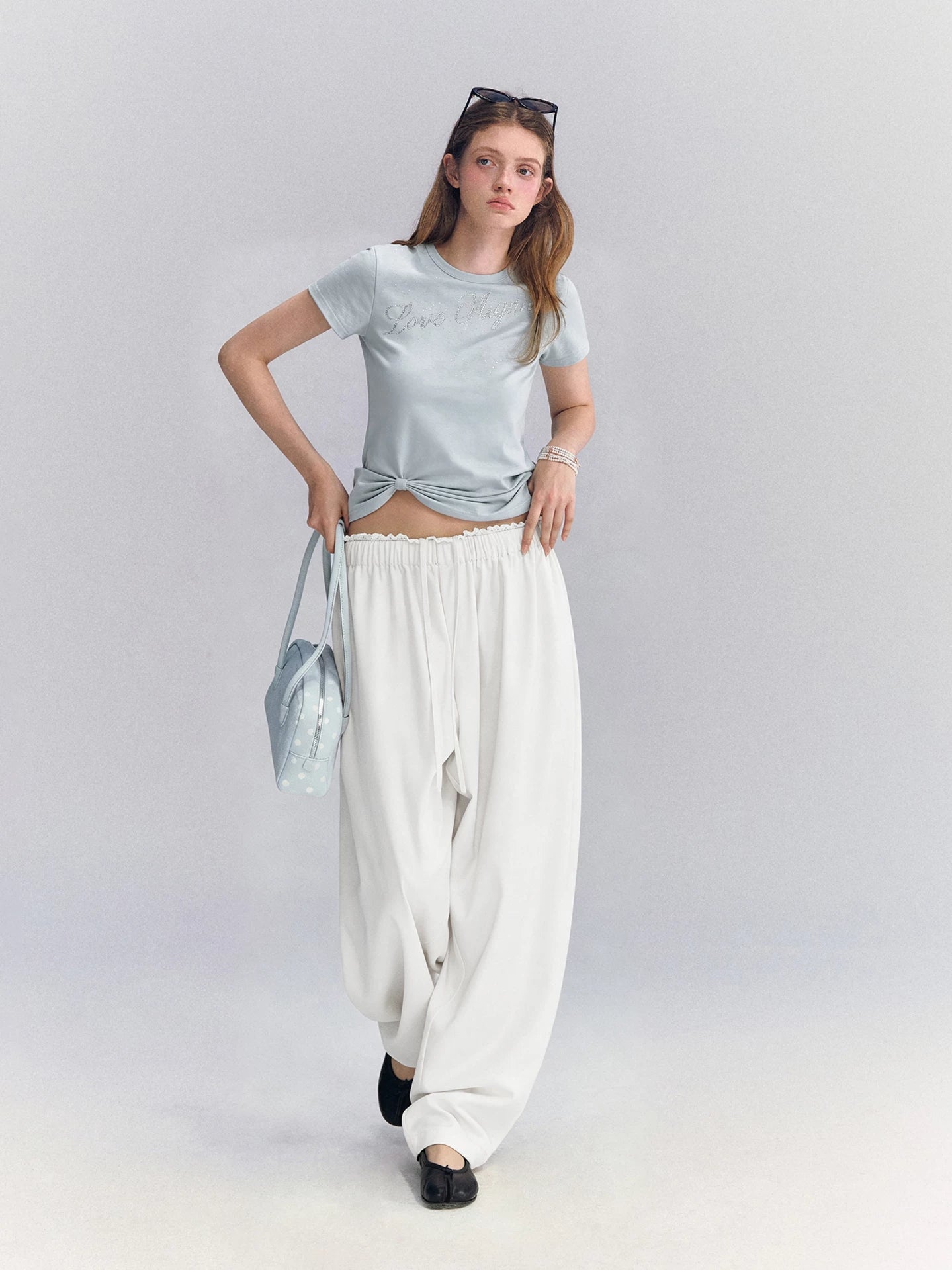 Lace Balloon Pants
