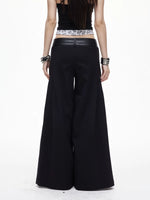 Studded Wide Leg Pants