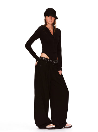 Polka Dot Waist Trousers