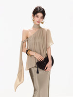Amber Satin Mermaid Skirt