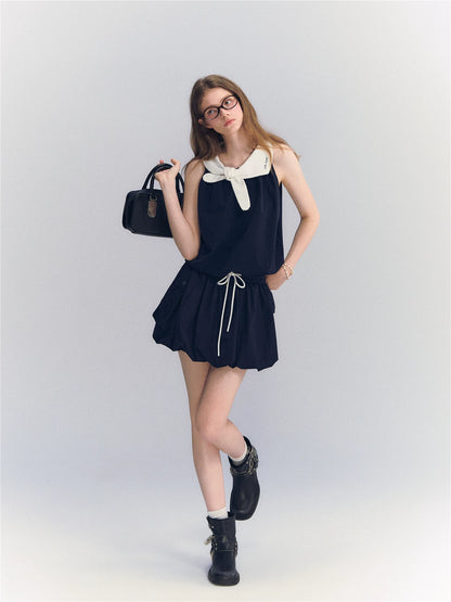 Rabbit Collar Halter Top