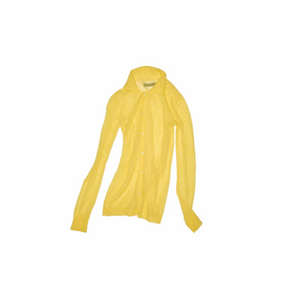 Mohair Slim Transparent Cardigan