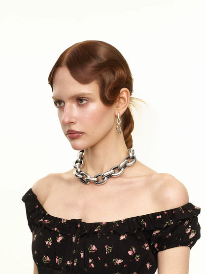 Vintage Oval Link Choker