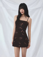 Vintage Sequin Cami Dress Set