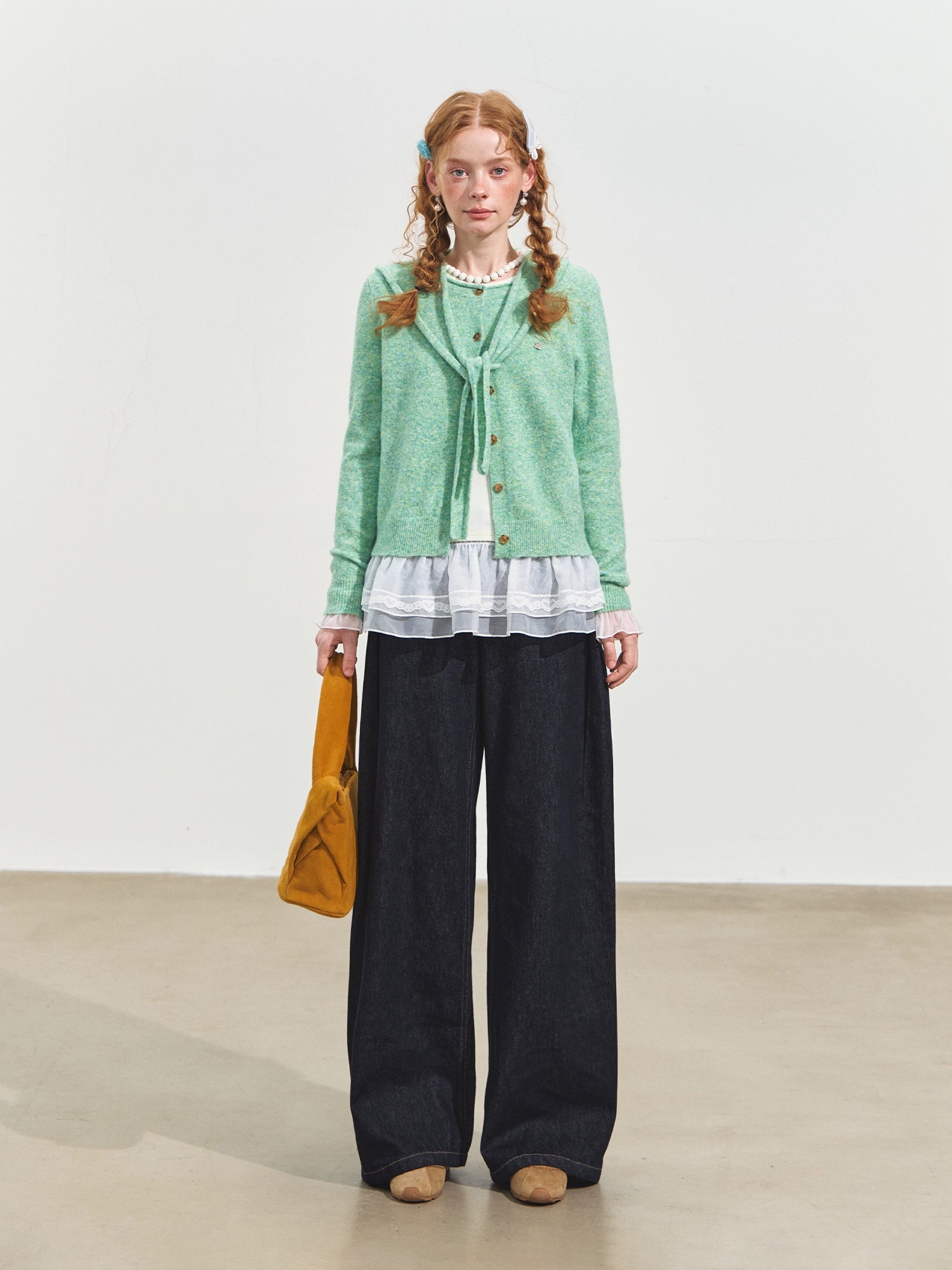 Hooded Shawl Edge Cardigan