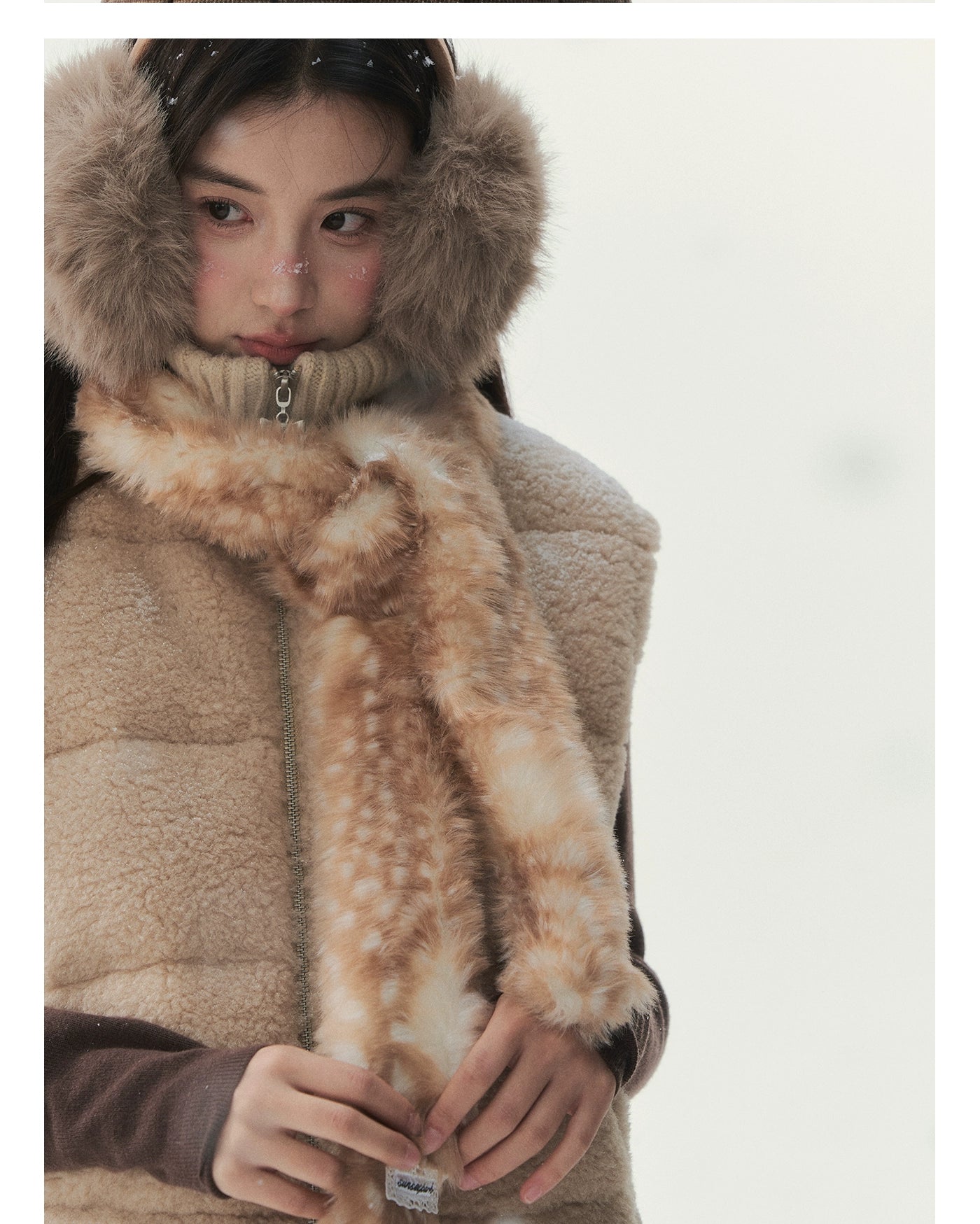 Bambi Faux Fur Scarf