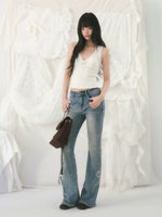 Polka Dot Bow Camisole