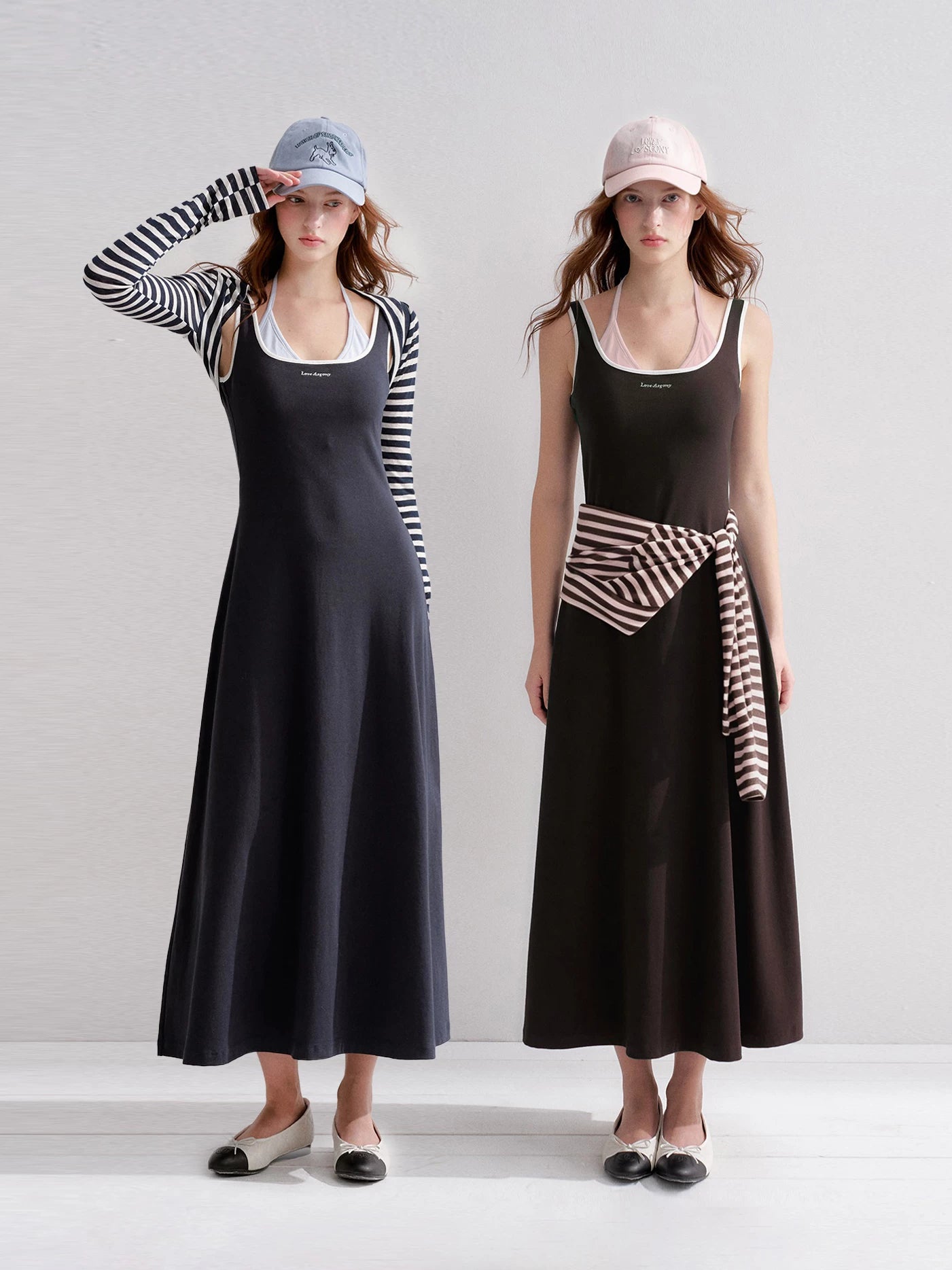 Layered Halter Knit Dress