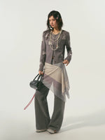 Dog Jacquard Cardigan