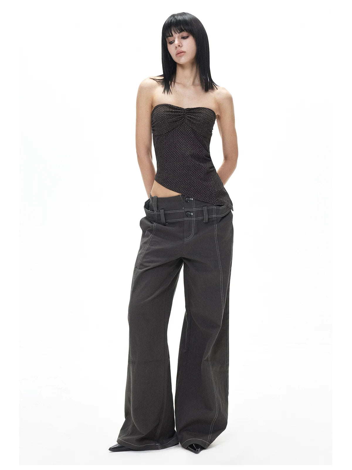 Wide Leg Cargo Pants