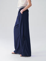 Bubble Waist Relaxed Pants