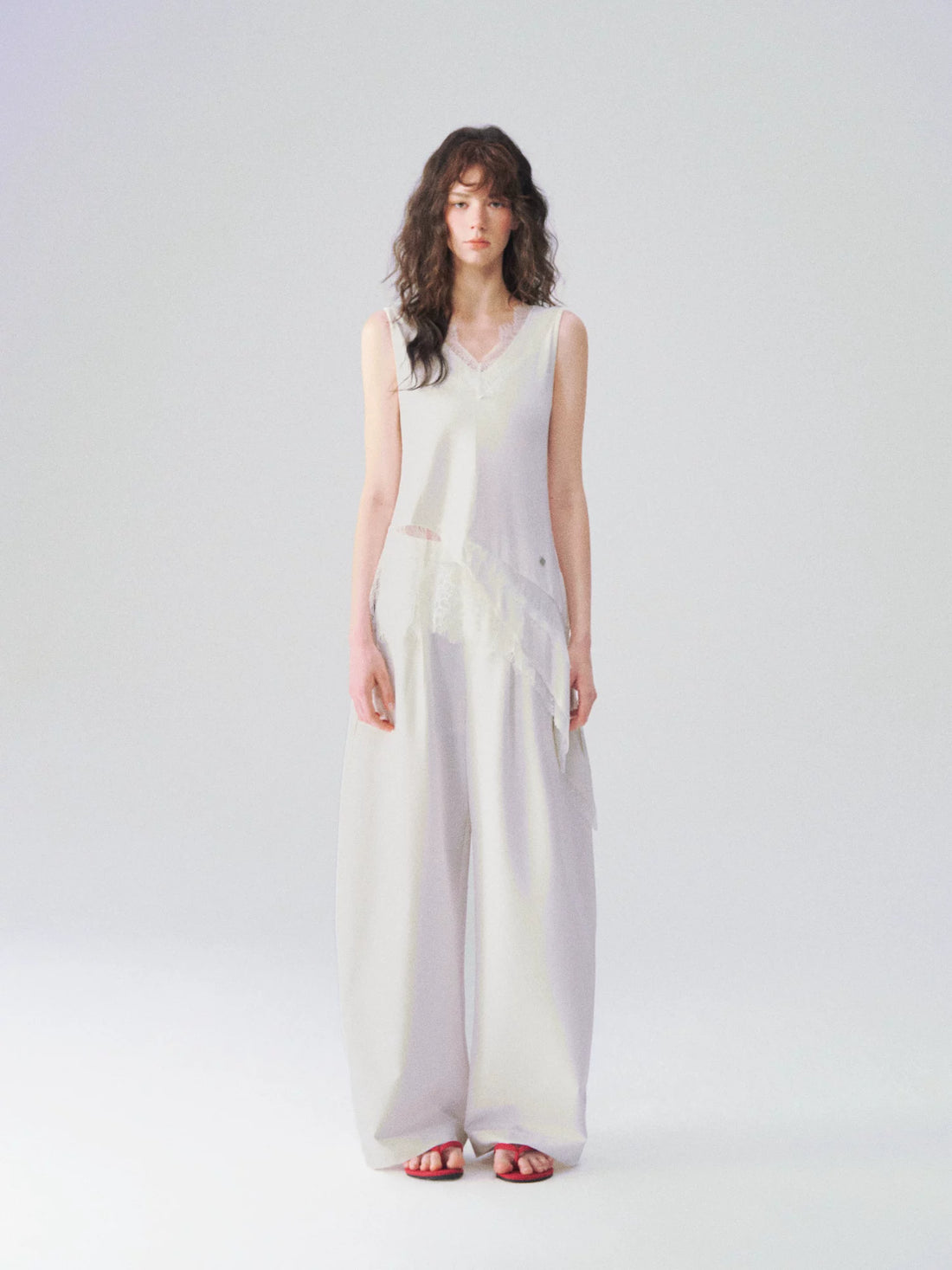 Relaxed Curved Pants