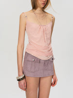 Pink Crystal Shimmer Cami