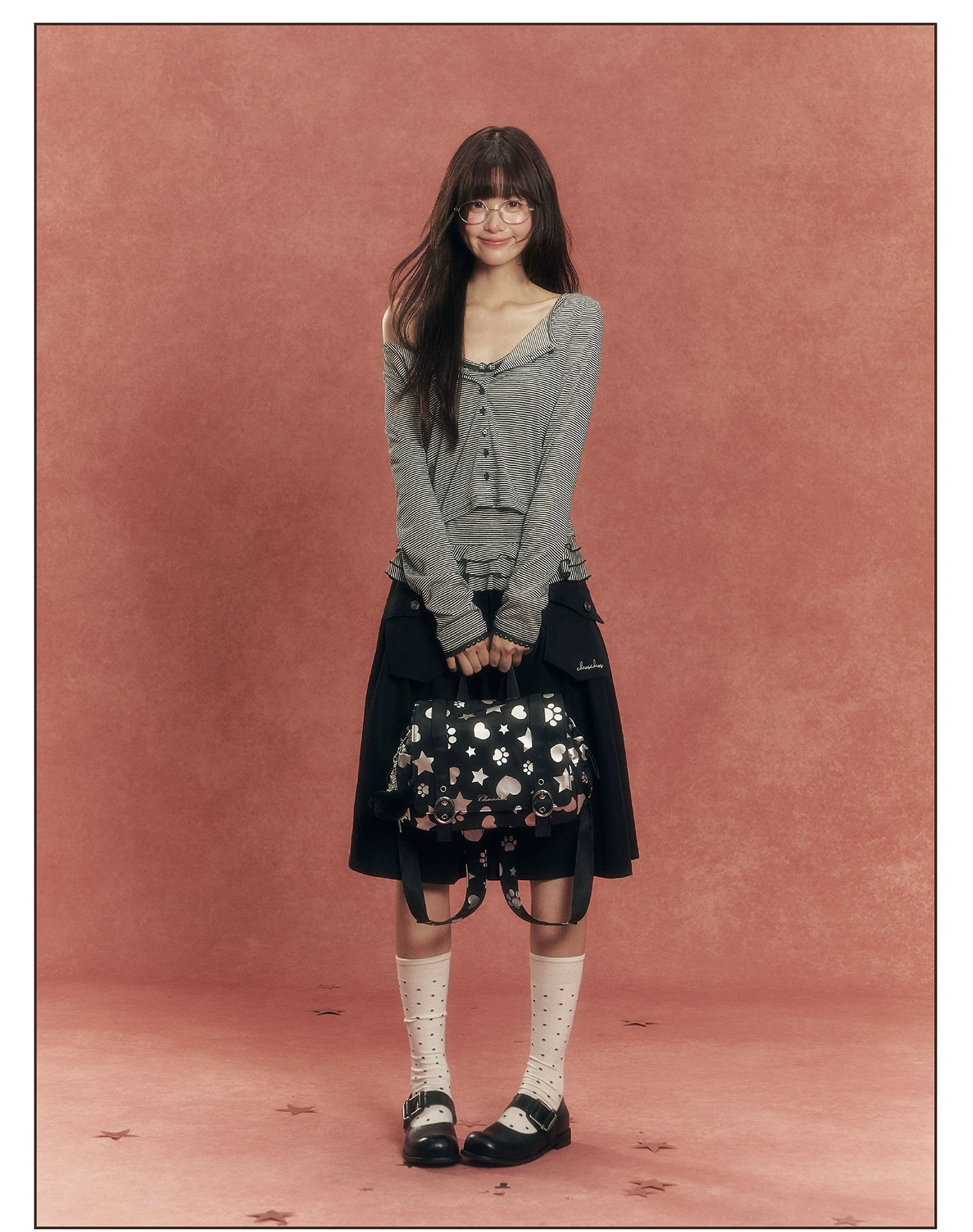 Star Paw Foil Flap Backpack