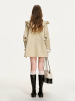 Lace Hooded Windbreaker