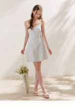 Embroidered Cotton Cami Dress