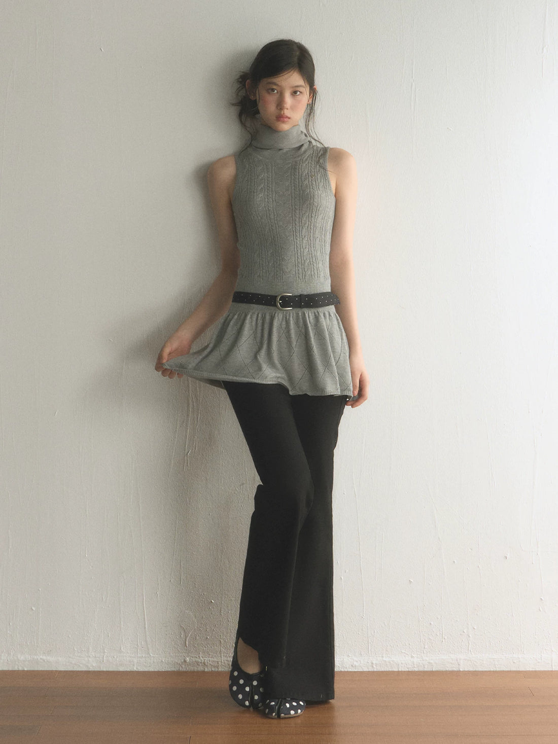 Cable Knit Mini Dress