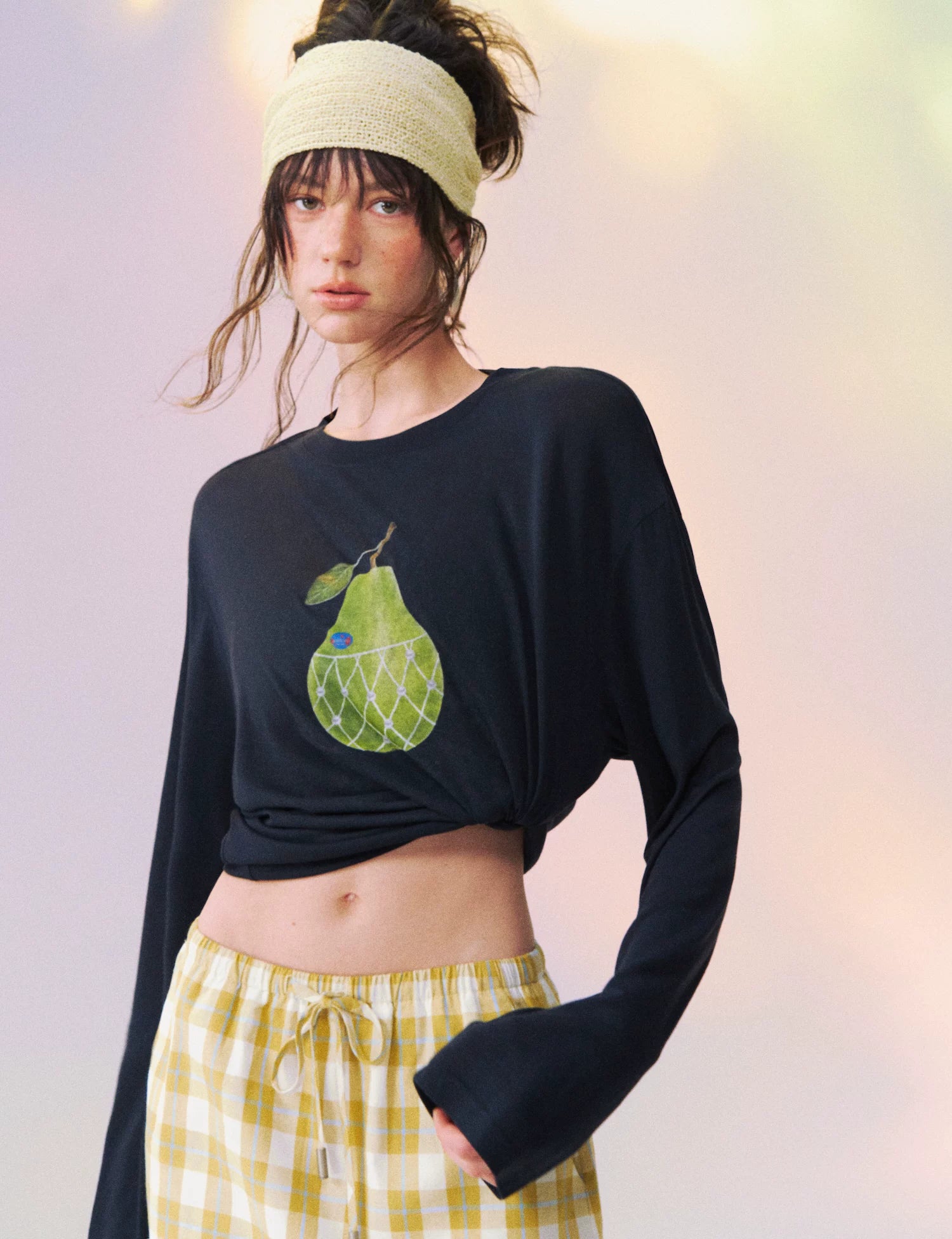 Pear Mood Long Sleeve Tee