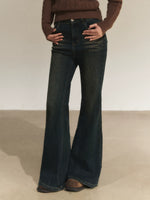 Vintage Flared Denim Pants