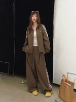 Ribbon Wide Leg Pants