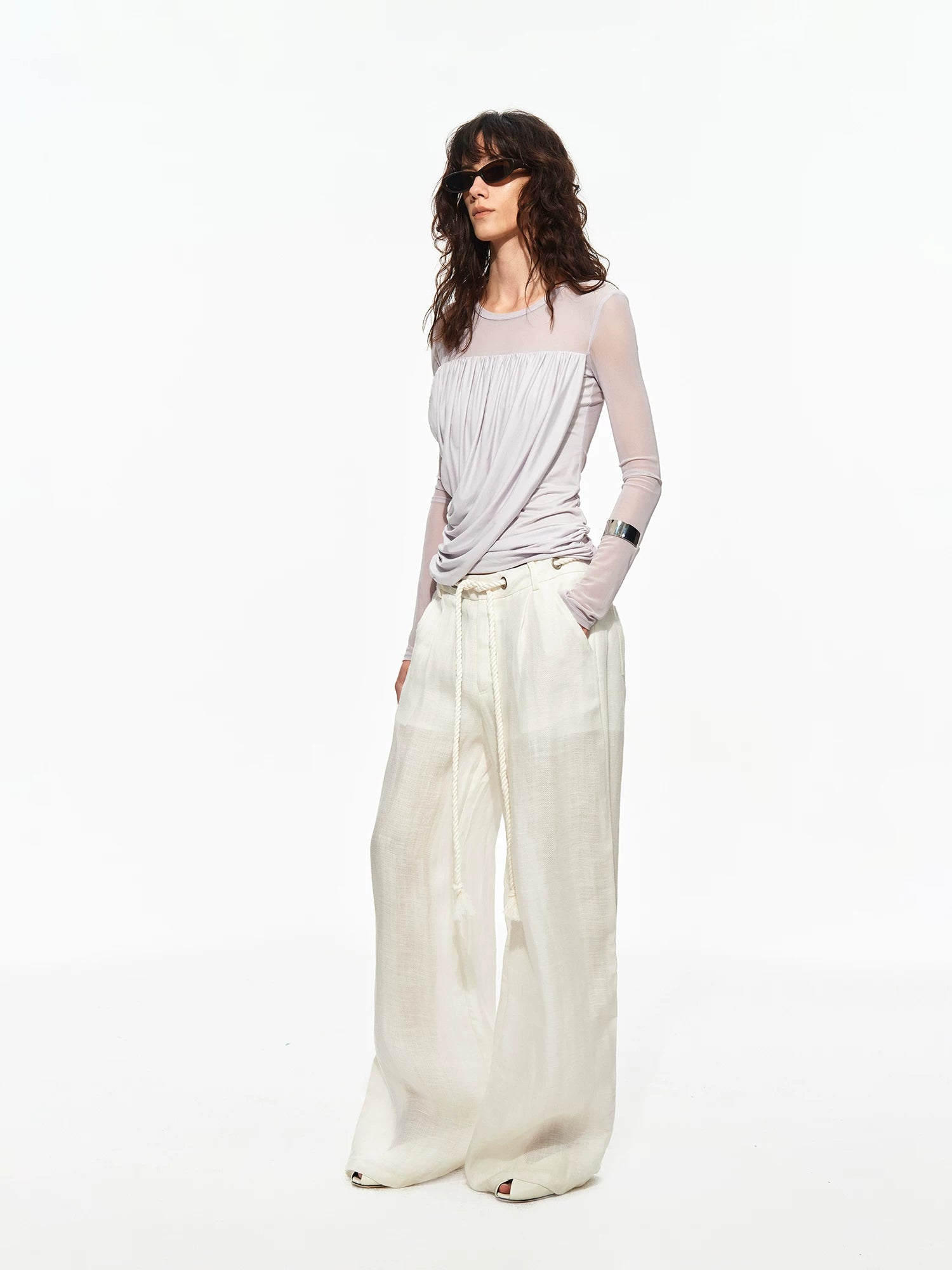 Linen Wide Leg Pants