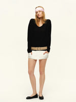 Lyocell Pleated Hoodie Top