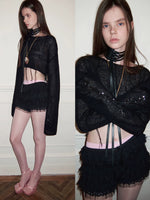 Tiered Chiffon Cake Shorts