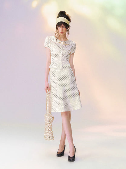 Doll Collar French Blouse