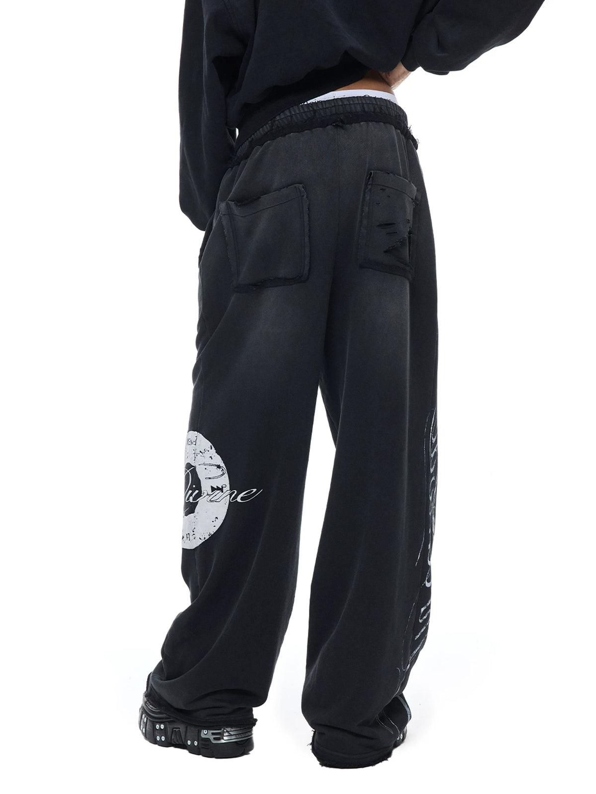 Vintage Graphic Street Sweatpants