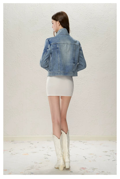 Lightning Whisker Washed Flare Jeans