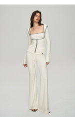 Soft Thermal Velvet Three-Piece Lounge Set