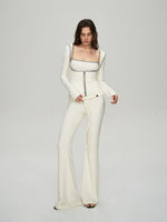 Soft Thermal Velvet Three-Piece Lounge Set