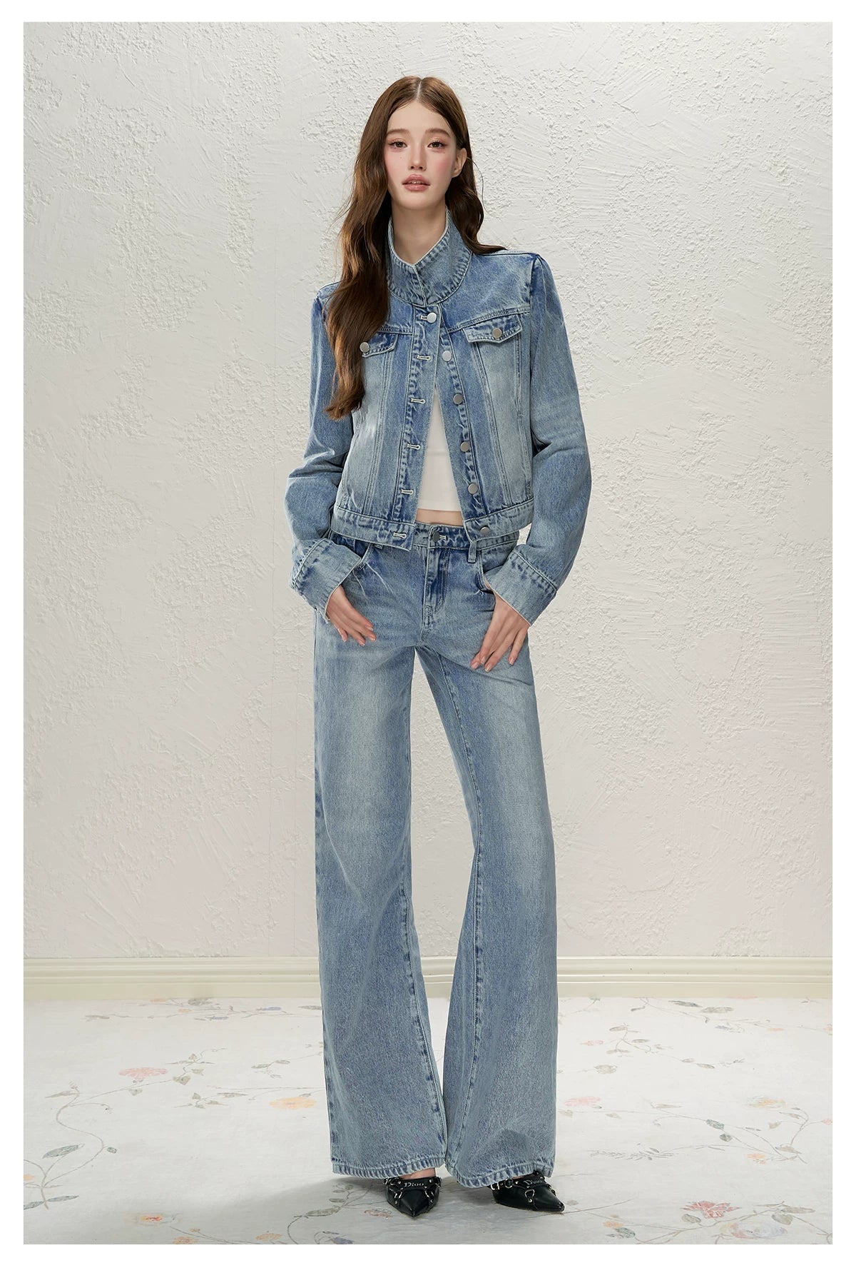 Vintage Blue Washed Jacket